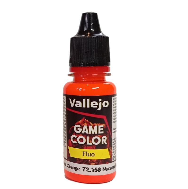 Vallejo Game Color: Fluorescent Orange, 18 ml. 72156